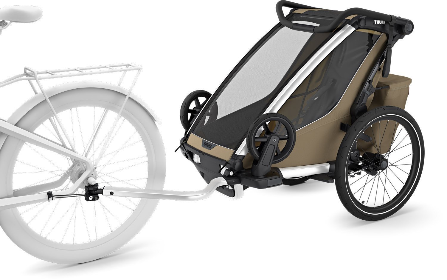 Thule Chariot Cross 2 Singolo kaki sbiadito - immagine 3