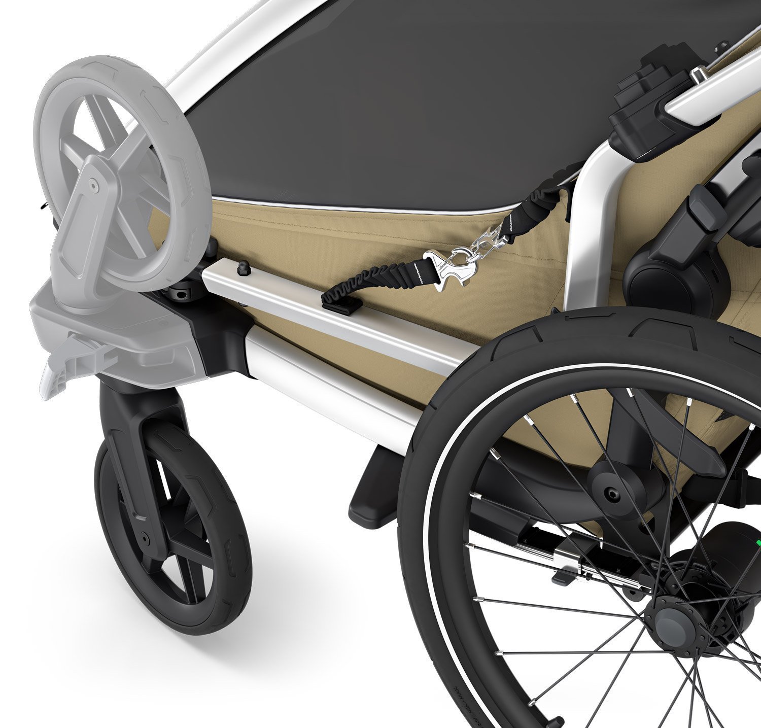 Thule Chariot Cross 2 Singolo kaki sbiadito - immagine 8