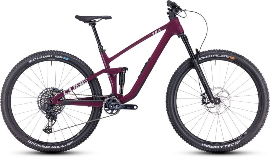 Cube Stereo ONE44 C:68X SLX wine'n'grey