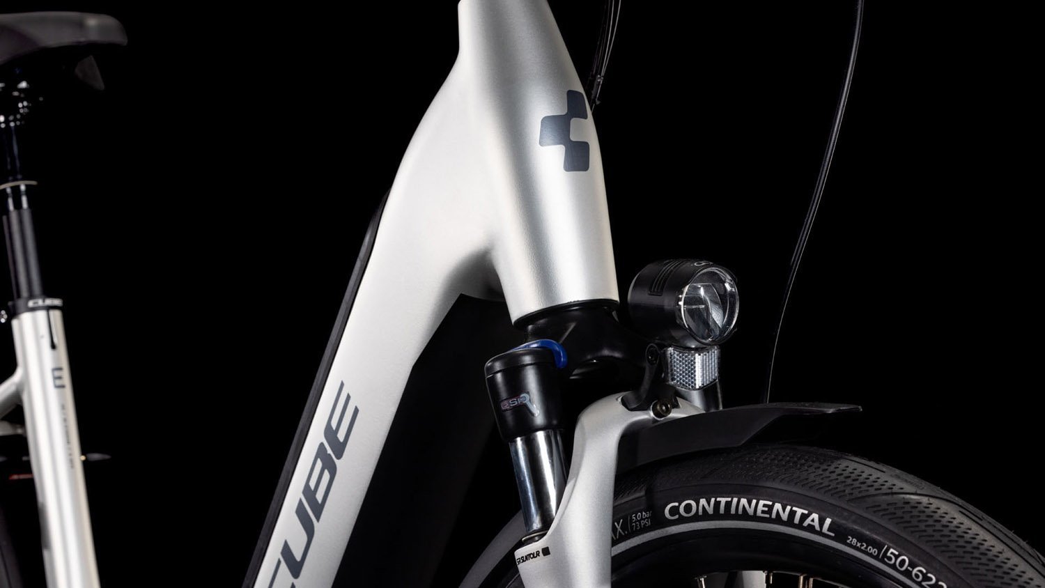 Cube Supreme RT Hybrid Comfort EXC 500 sleekgrey´n´lunar - immagine 4