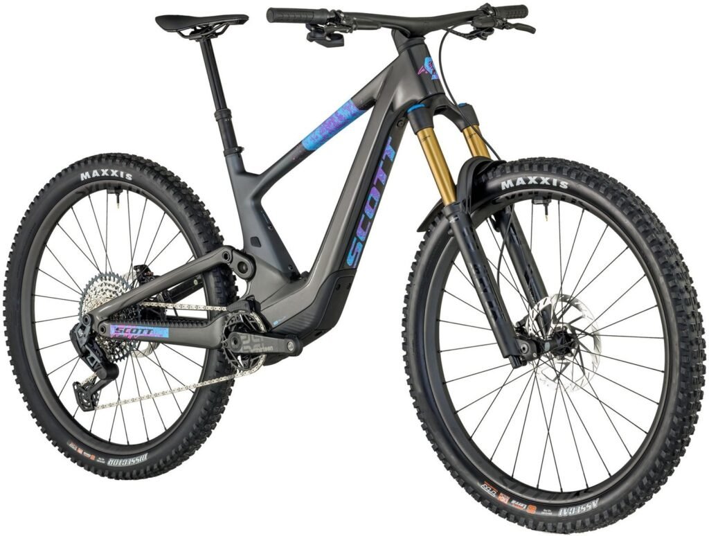 Scott Tensione eRide 900 Tuned (EU) Carbonio grezzo Marmo viola