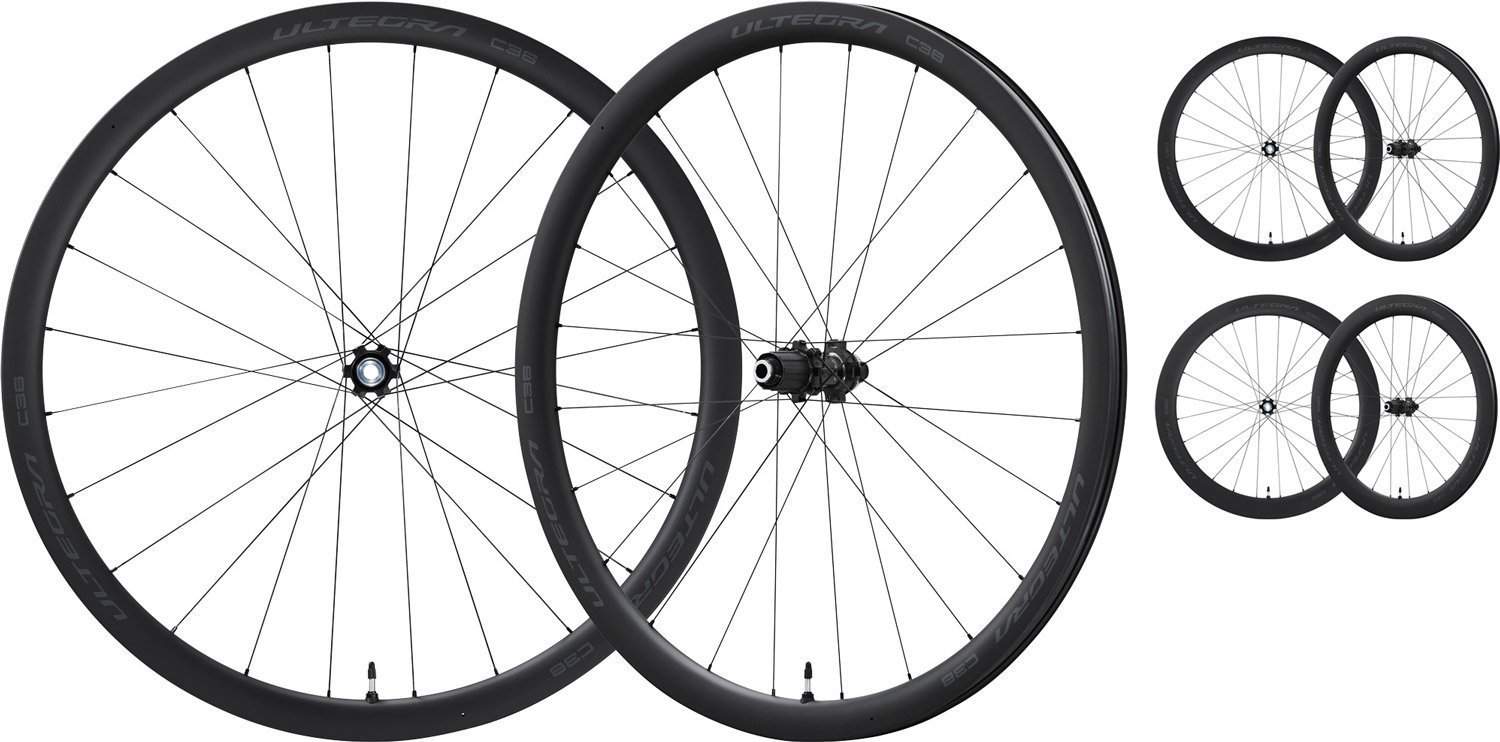 Shimano ULTEGRA WH-R8170-TL 28" Center-Lock Carbonio Ruote